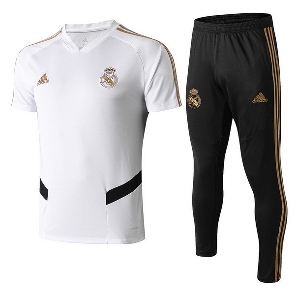 Entrenamiento Real Madrid Conjunto Completo 2019/20 Blanco Negro